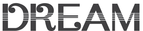 드림드림 글자 로고